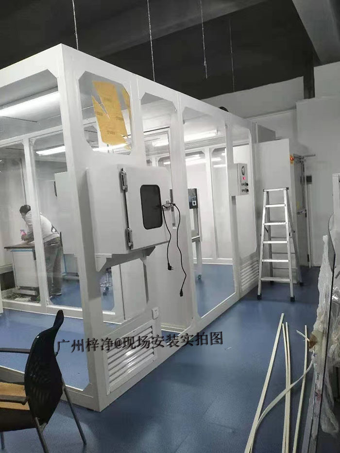 潔凈棚與傳遞窗的搭配效果